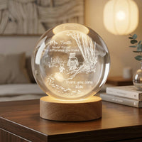 Never Forget The Difference You Make - Thank You Gift - Personalized Night Light