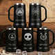 Norse Mythology Viking Runes - Personalized Beer Stein