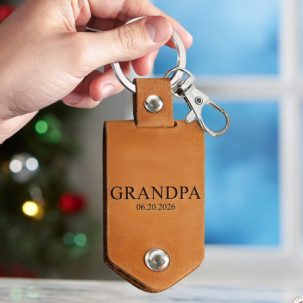On Your Graduation Day Memorial Custom Photo - Personalized Keychain