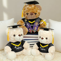 On Your Graduation Day Memorial - Personalized Graduation Teddy Bear