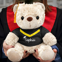 On Your Graduation Day Memorial - Personalized Graduation Teddy Bear
