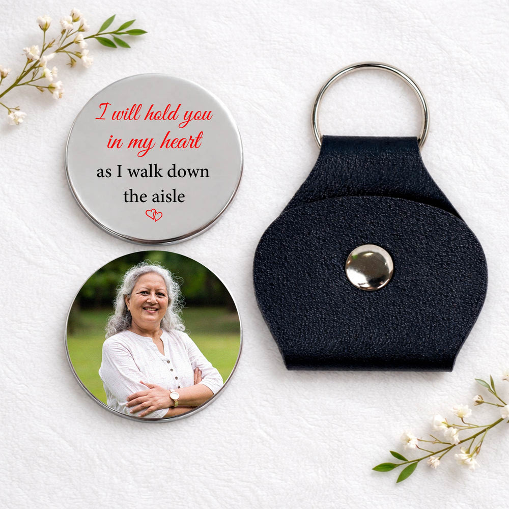 On Your Wedding Day Memorial Custom Photo - Personalized Pocket Hug