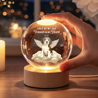 Once By My Side Forever In My Heart - Personalized Night Light