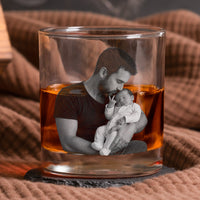 Our First Father’s Day Together - Personalized Whiskey Glass