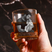 Our First Father’s Day Together - Personalized Whiskey Glass