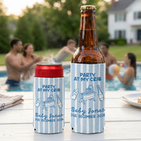 Party At My Crib Baby Shower – Personalized Can Cooler