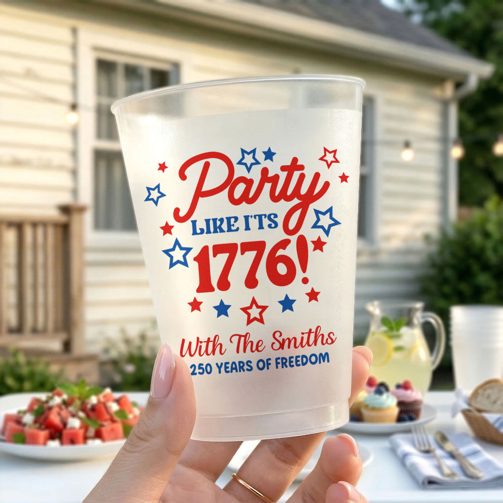 Party Like It's 1776 - Personalized Cups