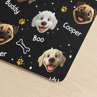 This Human Belongs To - Personalized Desk Mat