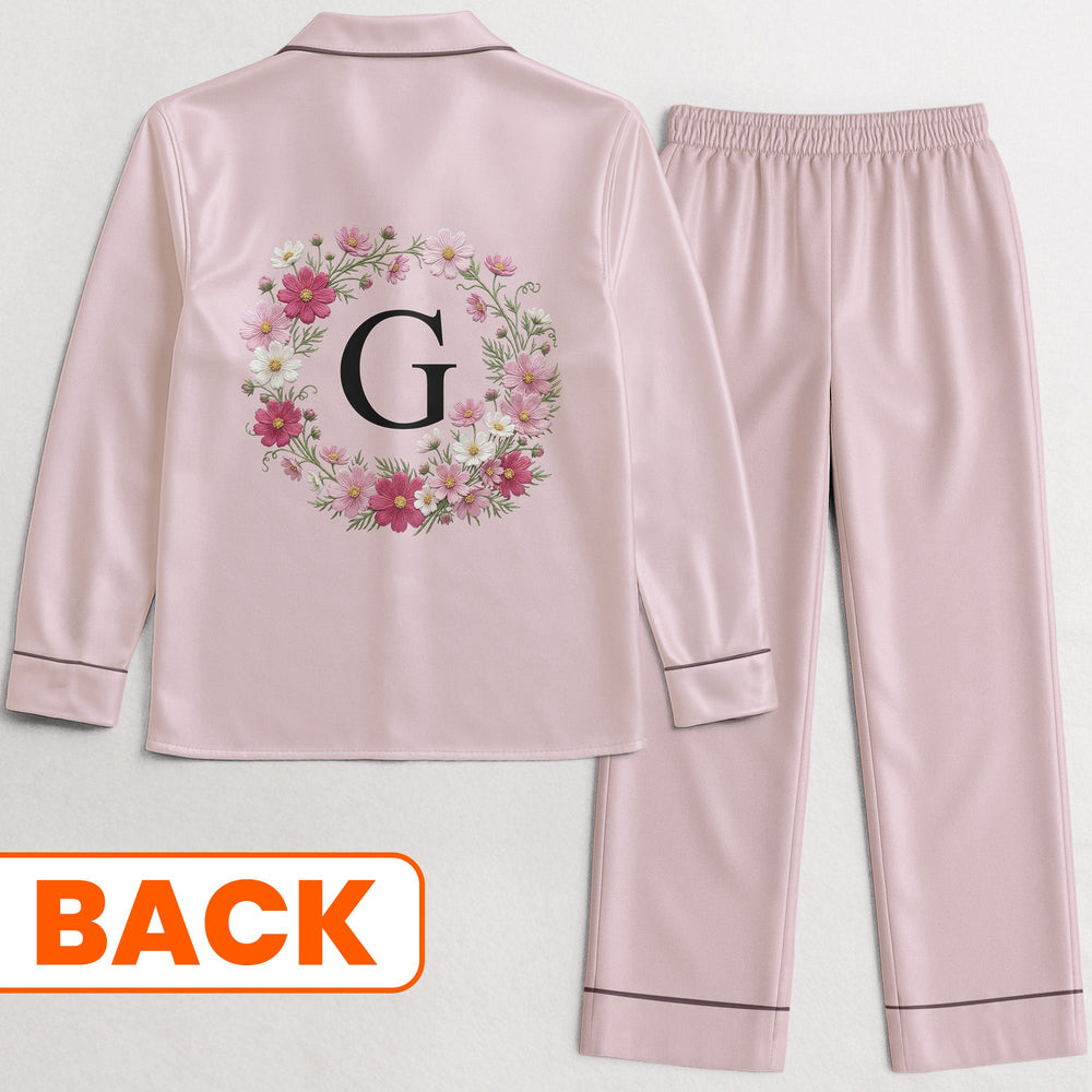 Personalized Flower Pajamas Wedding Party Bridal Party Gifts - Personalized Pajamas
