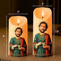 Prayer Candle Custom Saint Funny Novelty - Personalized Candles