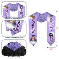 Preschool Kindergarten Graduation Custom Photo - Personalized Graduation Stole