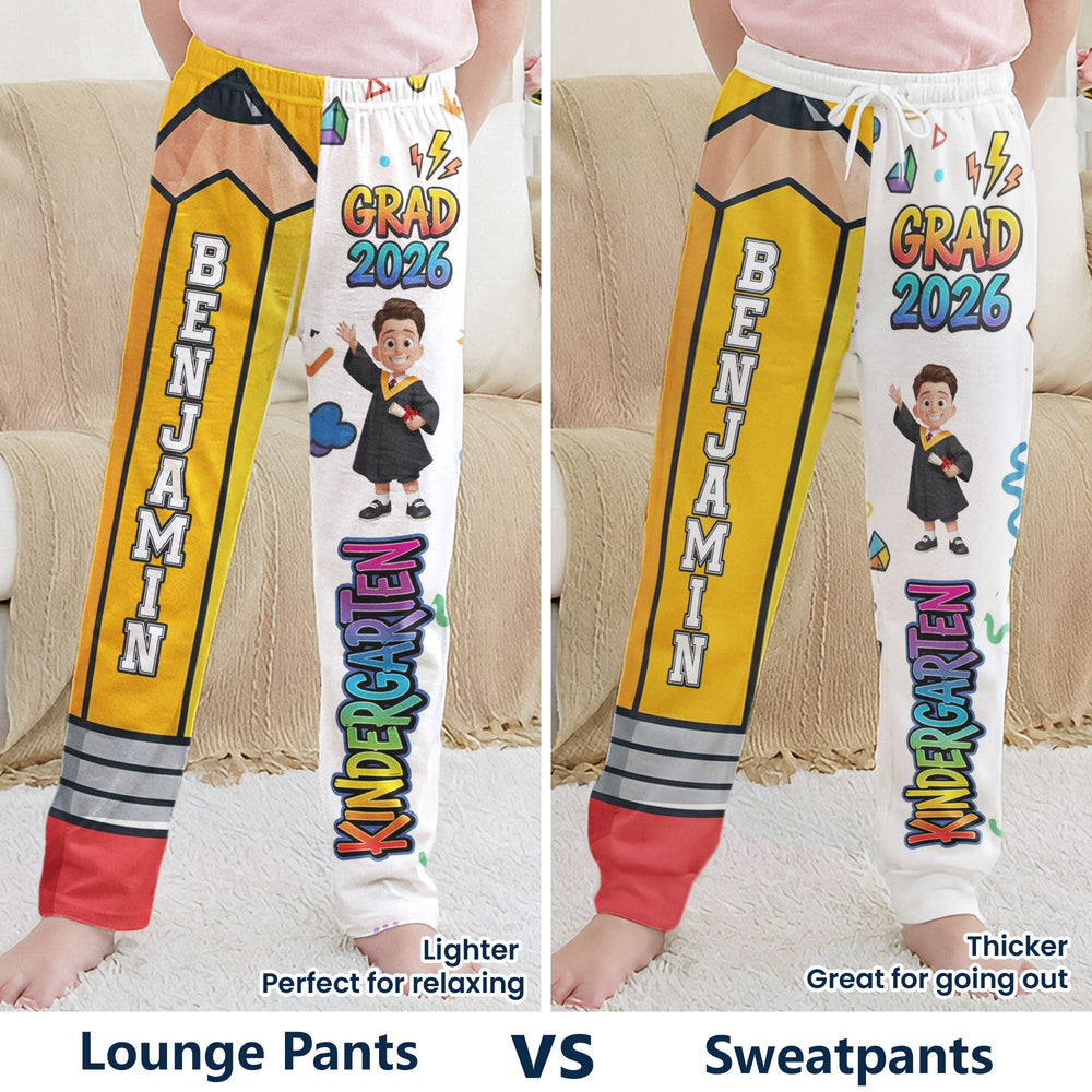 Preschool Kindergarten Graduation - Personalized Lounge Pants