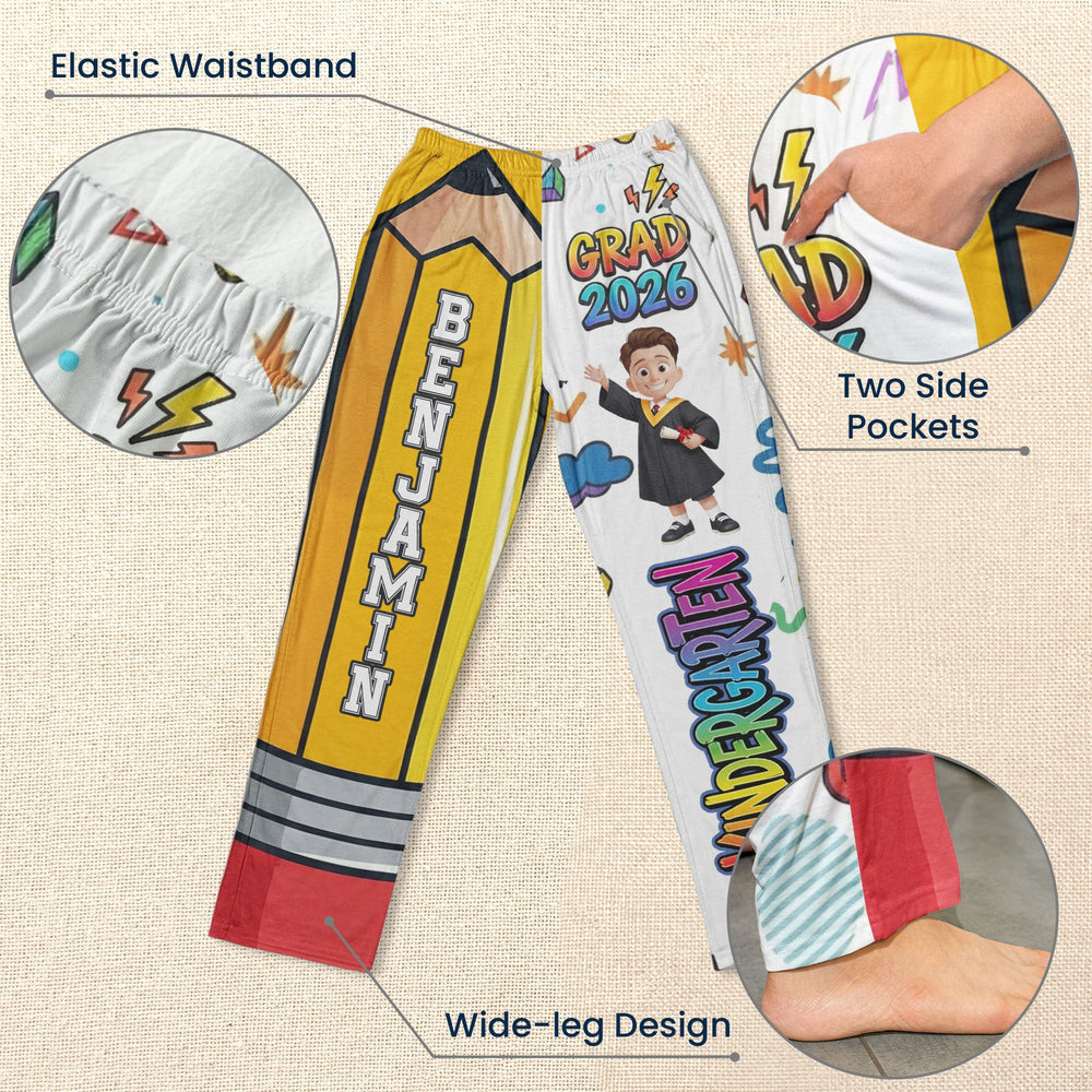 Preschool Kindergarten Graduation - Personalized Lounge Pants