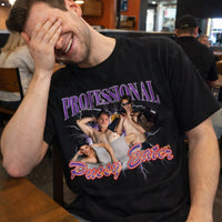 Professional Pussy Eater - Funny Troll Comfort Tee For Him - Personalized Shirt