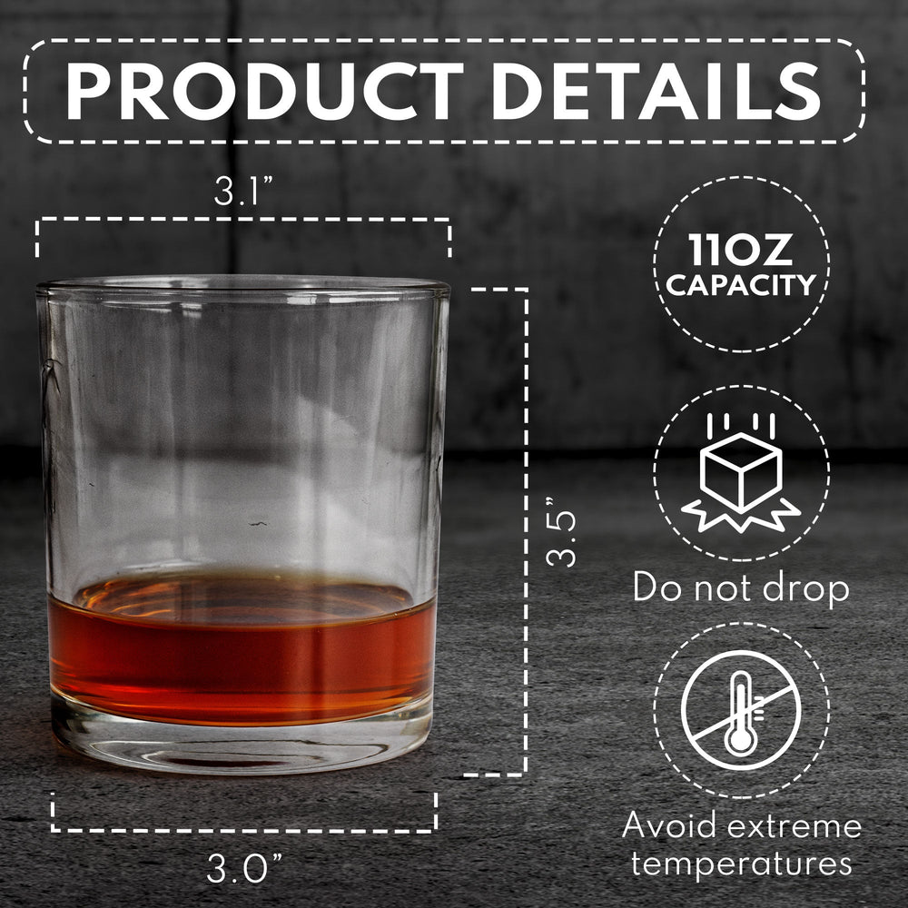 Promise To Always Be By Your Side - Personalized Whiskey Glass - Gift For Husband