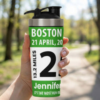 Race Bib For Runner - Personalized Protein Shaker