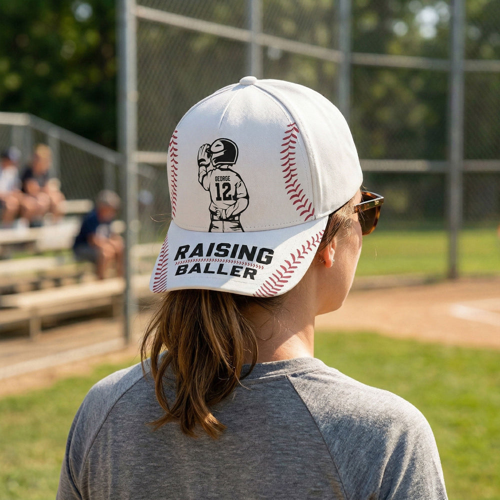 Raising Ballers - Personalized Cap