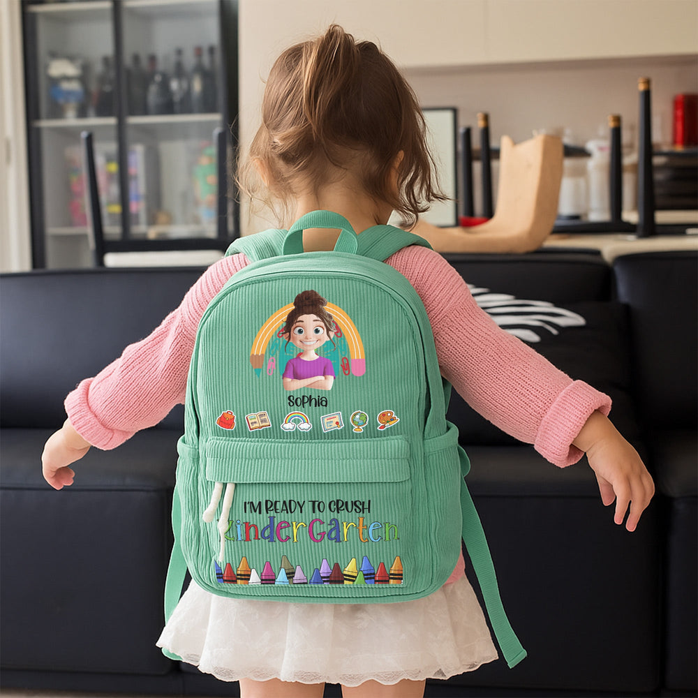 Ready To Crush School - Personalized Backpack