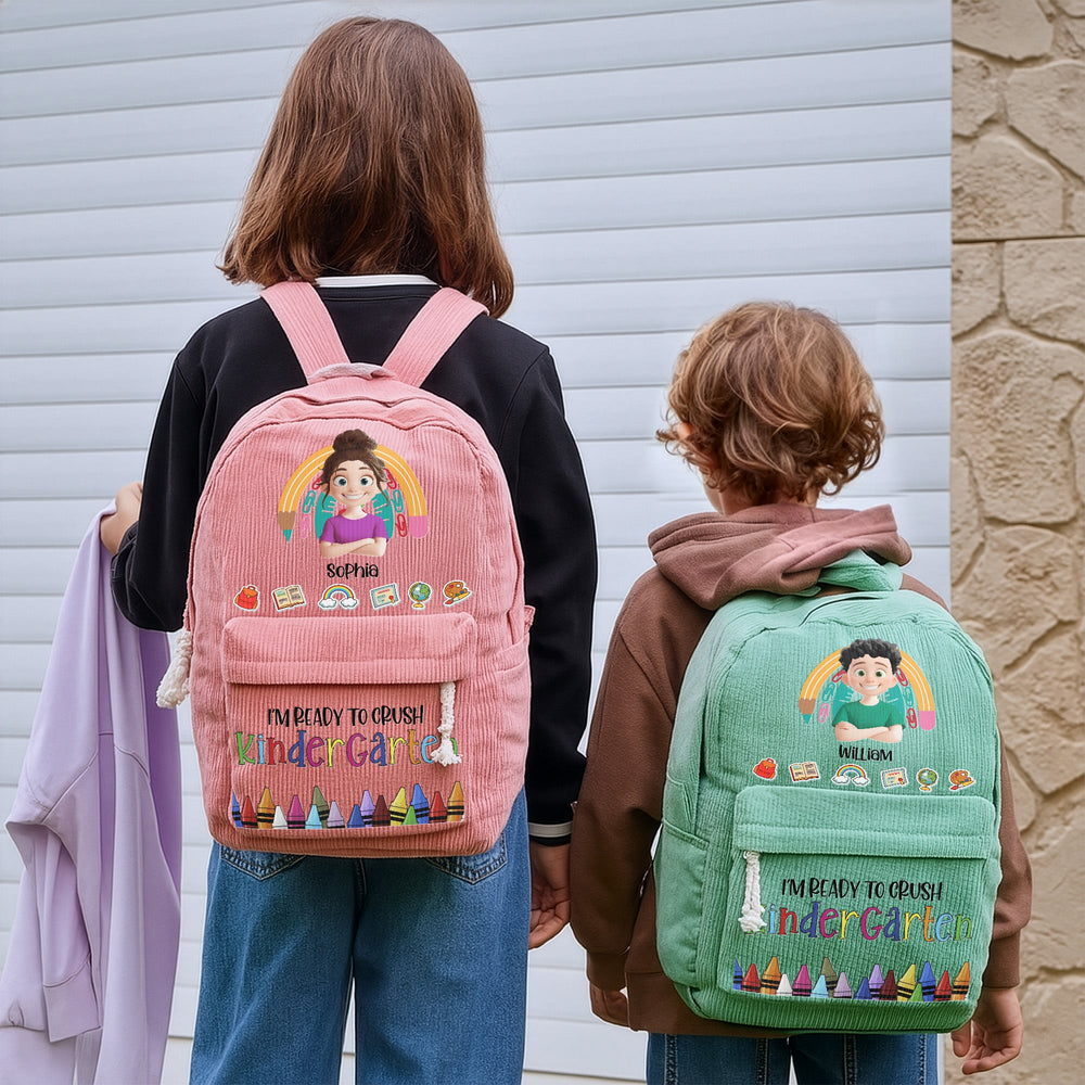 Ready To Crush School - Personalized Backpack