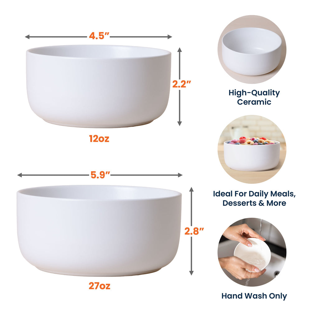 Reasons I Love Being Grandma With Names - Personalized Ceramic Bowl