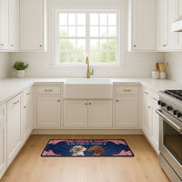 Red White & Woof 250 Years Of Freedom - Personalized Runner Rug