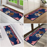 Red White & Woof 250 Years Of Freedom - Personalized Runner Rug