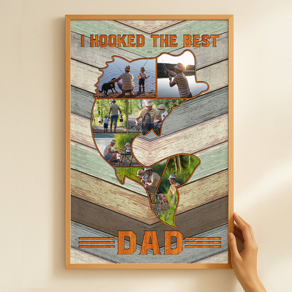 Reel Cool Dad, Grandpa - Personalized Poster