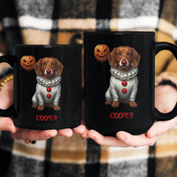 Scary Halloween Clown Gift For Pet Lover - Personalized Mug