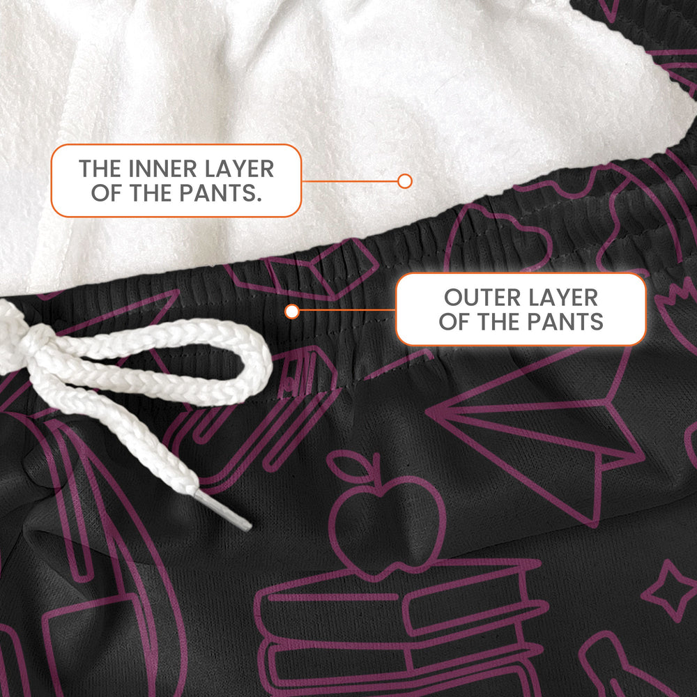 Senior High School, College - Personalized Sweatpants, Lounge Pants With Pockets