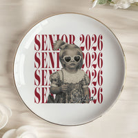 Senior Custom Vintage Photo - Personalized Jewelry Dish