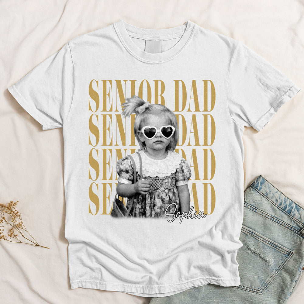 Senior Vintage Photo And Year - Personalized Shirt
