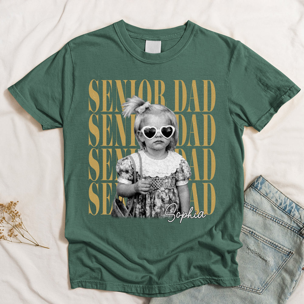 Senior Vintage Photo And Year - Personalized Shirt