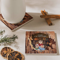 So Many Books So Little Time - Personalized Coaster