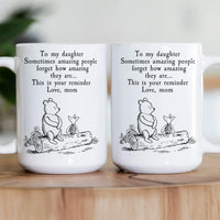 Sometimes Amazing People Forget How Amazing They Are - Personalized Mug