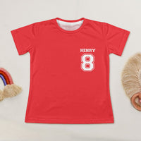 Sport Gifts For Son, Daughter Basketball Baseball - Personalized Kids Clothing Set