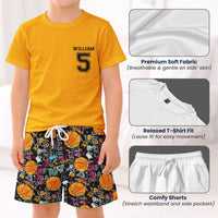 Sport Gifts For Son, Daughter Basketball Baseball - Personalized Kids Clothing Set