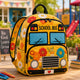 Yellow School Bus Quilted Backpack TP04