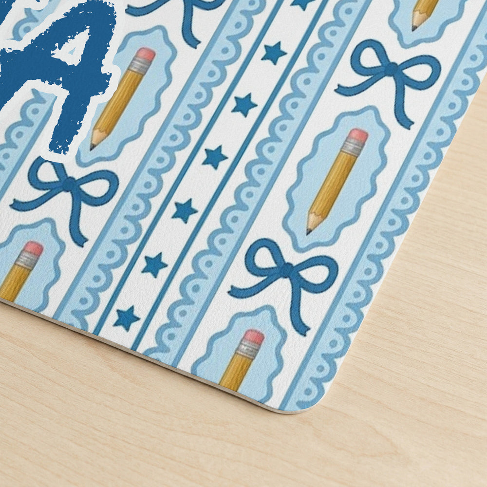 Teacher Appreciation Custom Teacher Name, Back To School Teacher Gift - Personalized Desk Mat