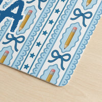 Teacher Appreciation Custom Teacher Name, Back To School Teacher Gift - Personalized Desk Mat
