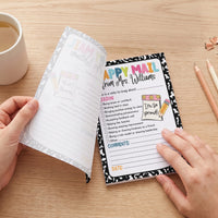 Custom Teacher Happy Mail - Personalized Note Pad For Teacher