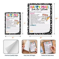 Custom Teacher Happy Mail - Personalized Note Pad For Teacher