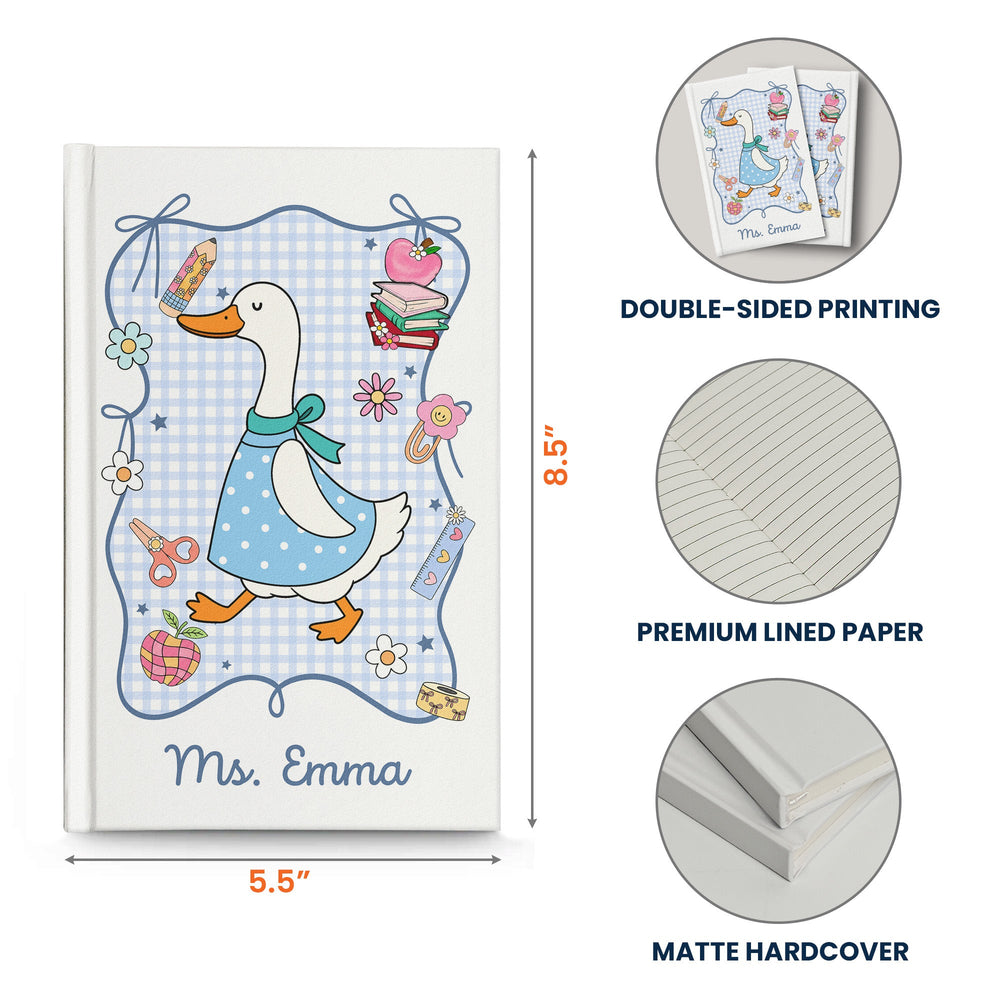 Teacher Silly Goose Club - Personalized Journal