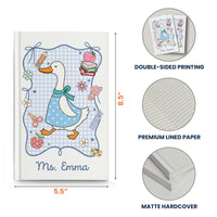Teacher Silly Goose Club - Personalized Journal