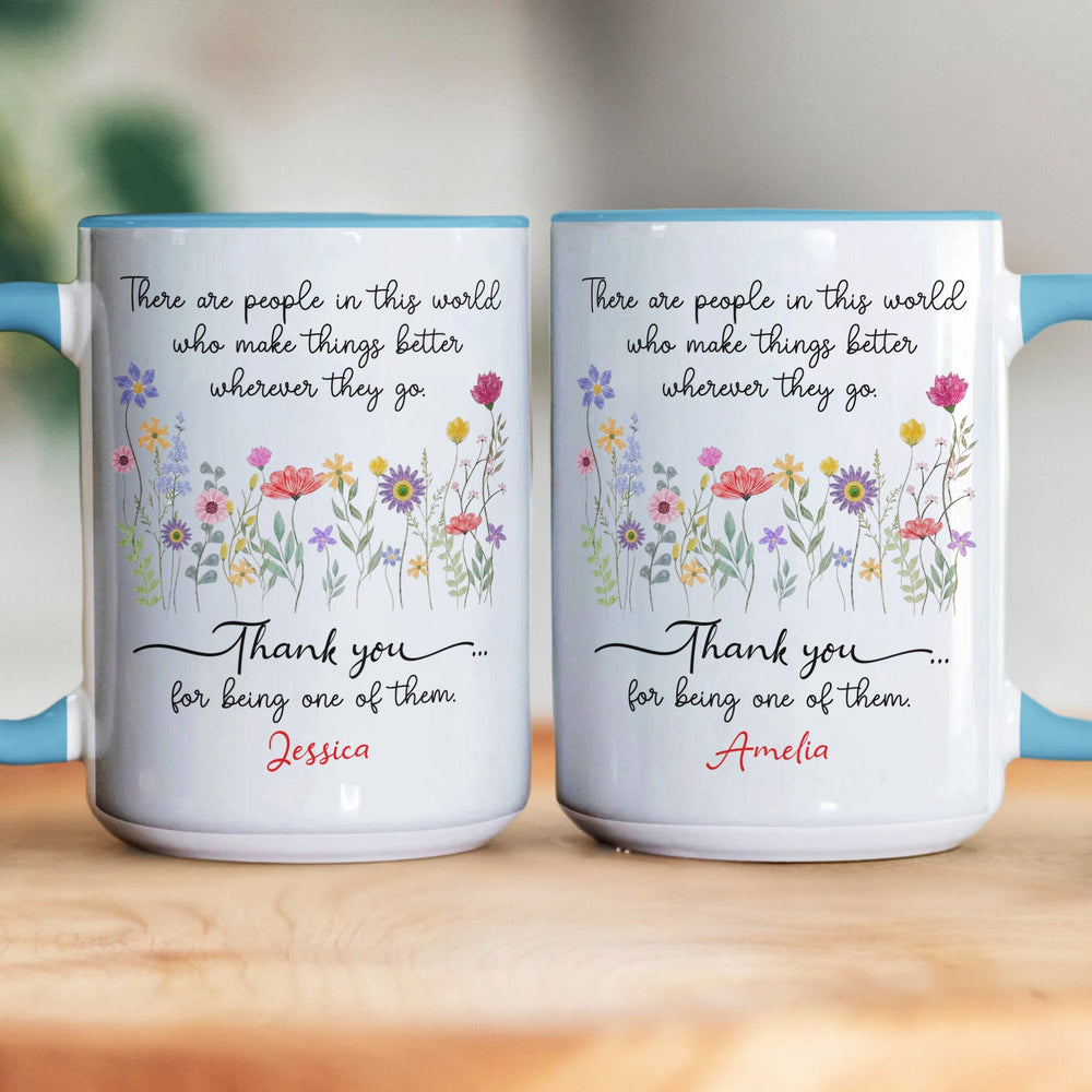 Thank You Gift, Custom Thank You Coffee Mug, Gift For Coworker, Teacher, Mentor, Retirement - Personalized Mug | Meaningful Appreciation Gift