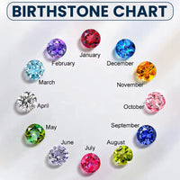 Thank You Mom Gift Mother's Day Gift For Her Custom Birthstone - Personalized Bracelet