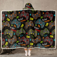 The Best Player Custom Name - Personalized Blanket Hoodie