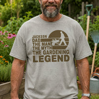 The Gardenfather Funny Gardening Gardener Father's Day Gift - Personalized Shirt | Funny Gardener Dad Gift