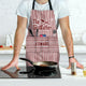 The Grillfather Custom Name Striped Pattern Father's Day Gift For Dad, Husband - Personalized Apron | Gift For Grill Masters