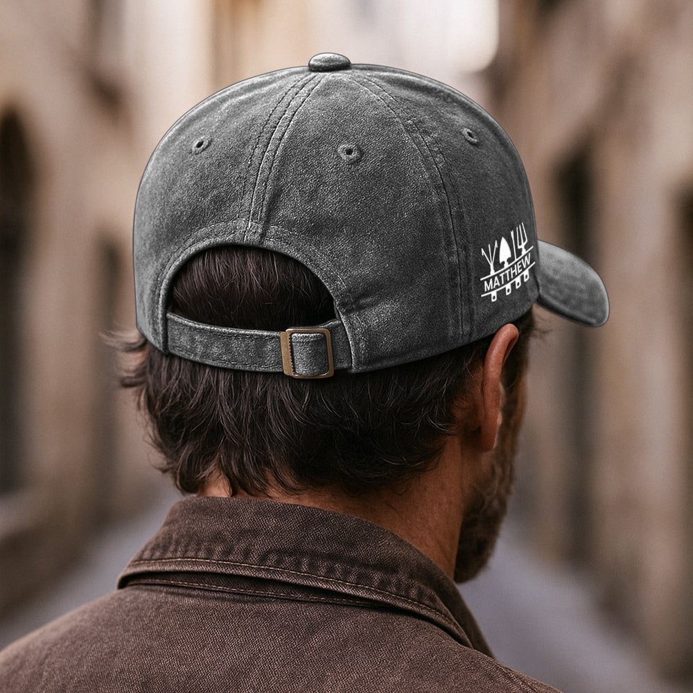 The Man, The Myth, The Gardening Legend - Personalized Cap