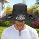 The Man The Myth The Gardening Legend - Personalized Solar Fan Hat